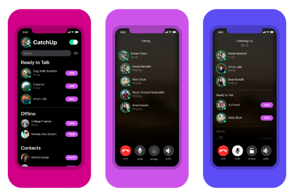 Facebook Introduces Catchup for Group Voice Calls