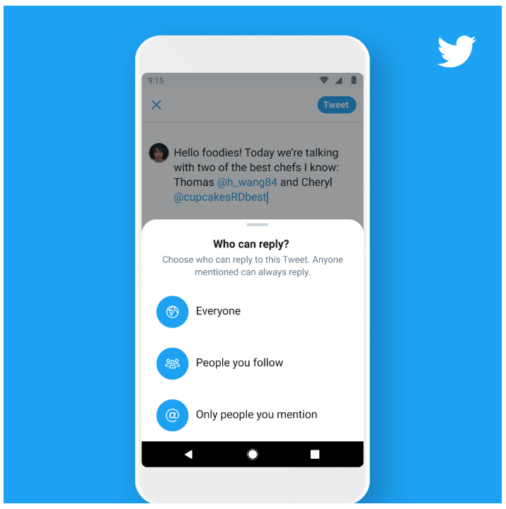 Twitter Updates Its Conversation Settings