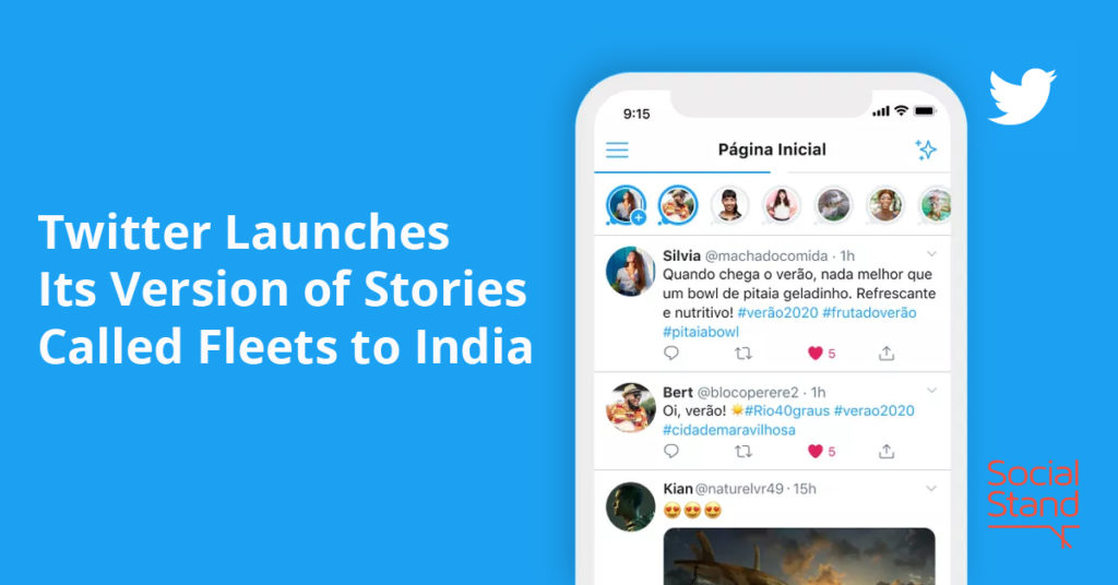 Twitter Fleets India