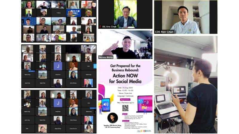 SME social media business rebound sharing for Rotary District 3450