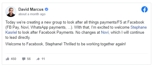 The New Facebook Pay Team