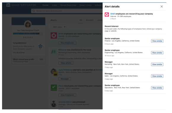 LinkedIn Adds New Lead Generation Tools to Sales Navigator