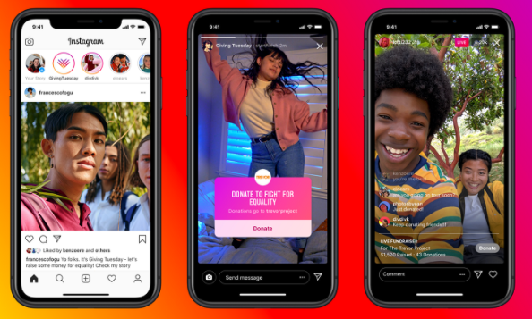 Instagram Launches 'Giving Tuesday' to Encourage Users to Donate and Support SMBs