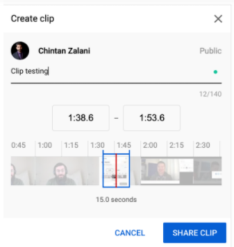 YouTube Tests “Clips,” a Fun Way to Share Part of a Video