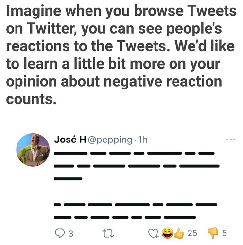 Twitter Explores Using Facebook Reaction Emojis