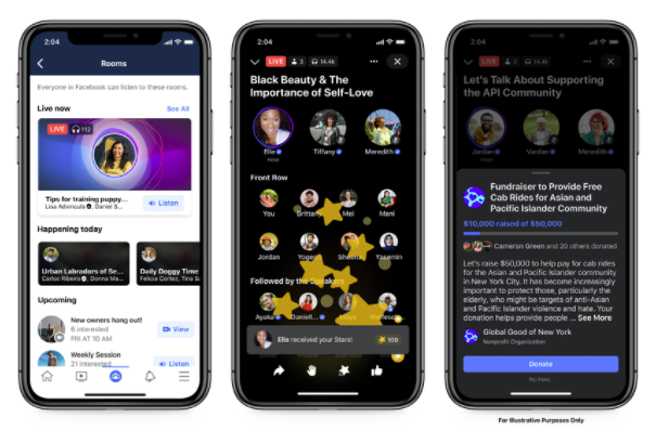 Facebook is Beta Testing Live Audio Rooms in Taiwan