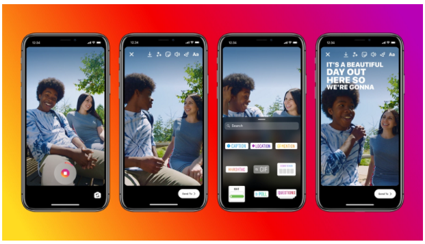 Instagram Rolls Out Caption Stickers for Stories