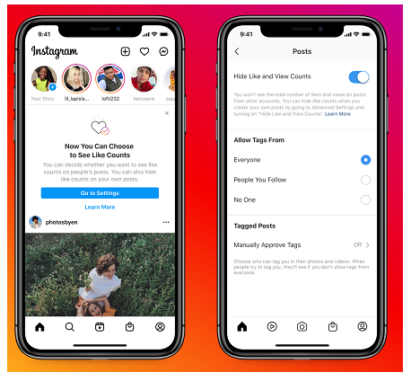 Instagram Enables Hiding Like Counts on Posts