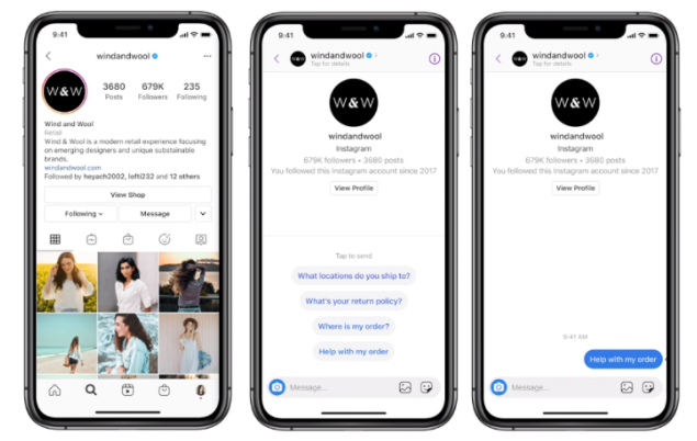 Facebook Enables Messenger API on Instagram