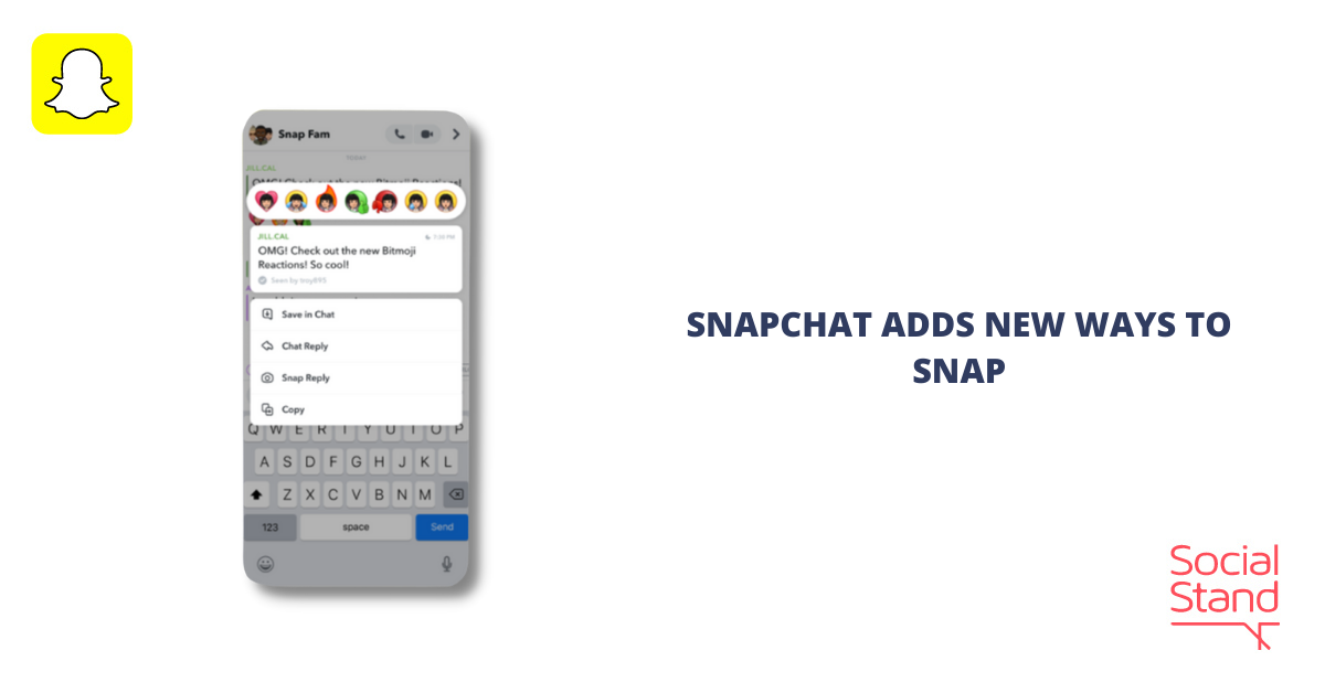 Snapchat Snap Example Snapchat Adds New Ways to Snap - Social Stand