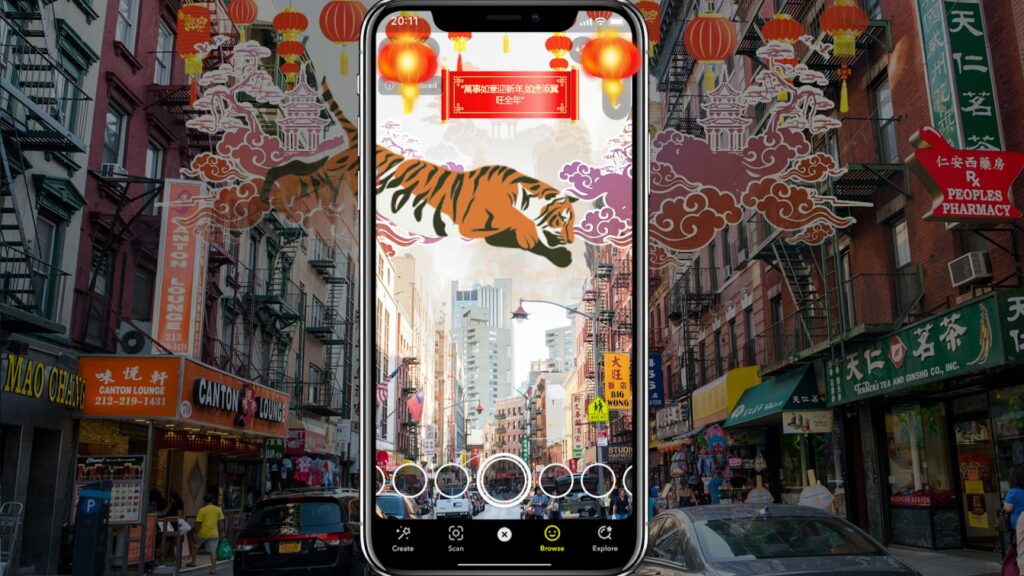 Snapchat 為農曆新年添加了新的 AR 故事工具