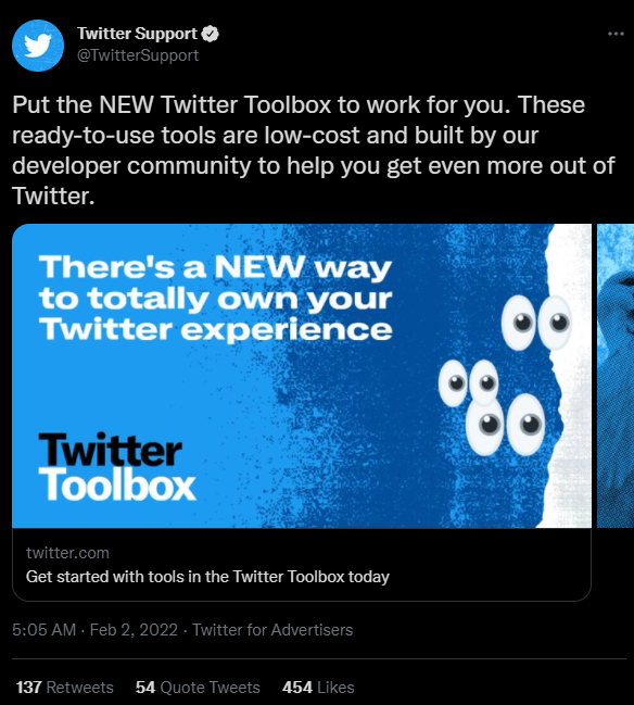 Twitter's New Toolbox Hub Feature Is Now Running