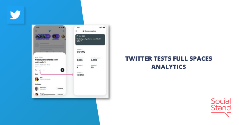 Twitter Tests Full Spaces Analytics