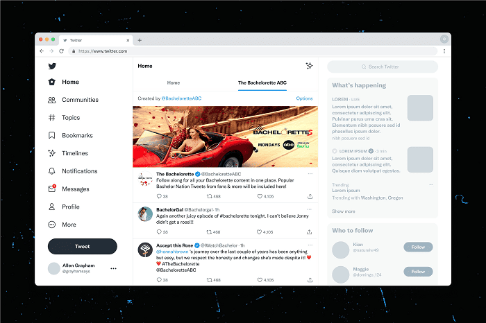 Twitter Experiments on New Custom Timelines