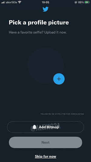 Twitter Tests Bitmoji Profile Images