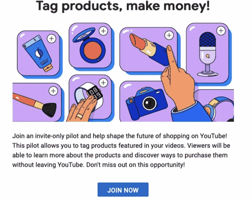 YouTube Tests a New Product-Tagging Shopping Tool