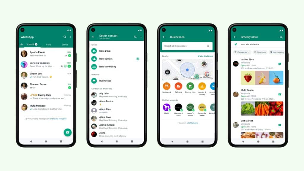 WhatsApp Expands In-Stream Payments and Business Search