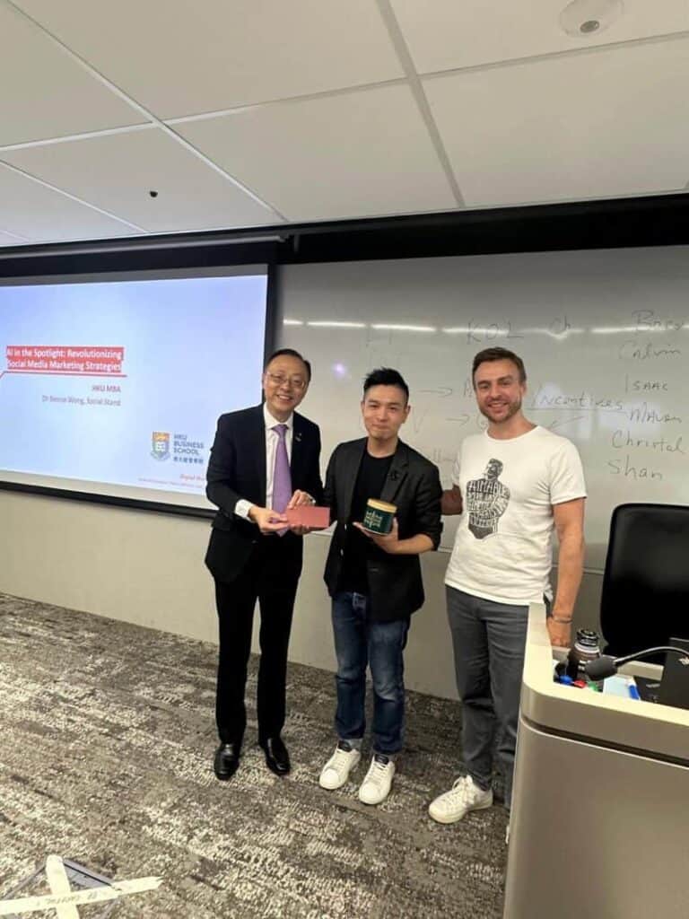AI in social media marketing guest lecture