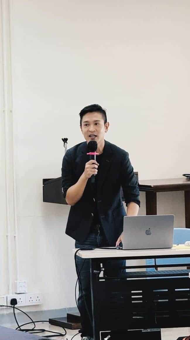 為香港社會服務團隊舉辦的演講技巧研討會