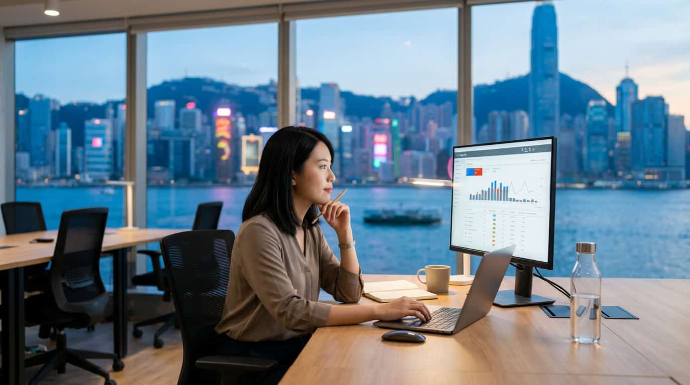 Google廣告香港搜尋策略與收費資訊圖表