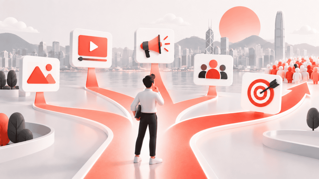 Hong Kong marketer choosing the right digital advertising channel to reach customers