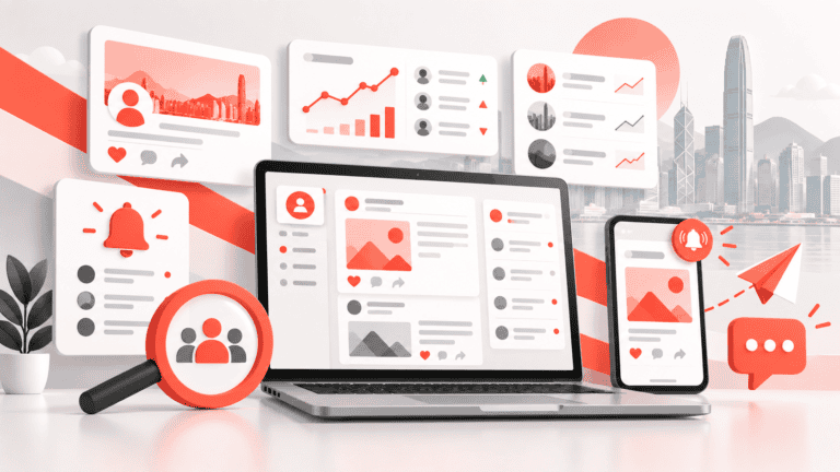 Page newsfeed monitoring for social media content and community management
