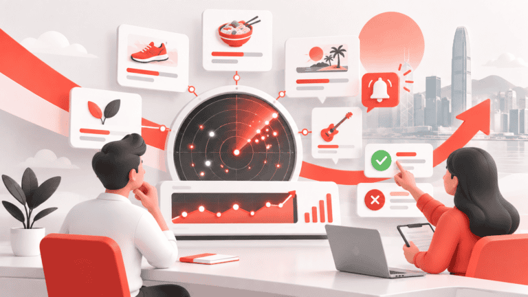 Trending topic research and social listening for timely content strategy
